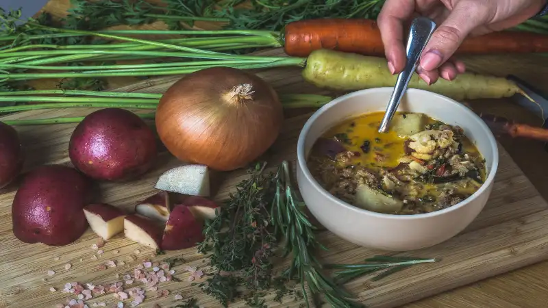 frozen vegetable soup